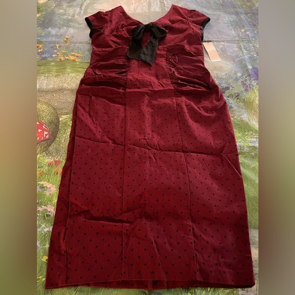Stop Staring Newport Wiggle Dress, Burgundy, Size 12, NWT - Picture 9 of 12